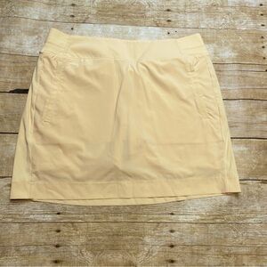 Athleta Brooklyn Skort Yellow Tennis Athleisure